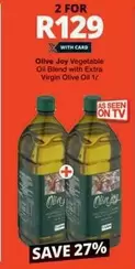 Joy - Olive Vegetable Oil Blend with Extra Virgin Olive Oil