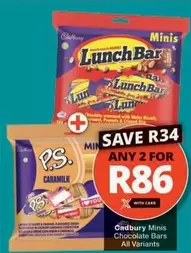 Cadbury -  Minis Chocolate Bars