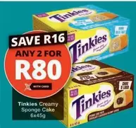 Tinkies Creamy Sponge Cake