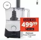 Platinum - Food Processor