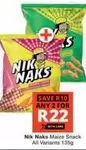 Nik Naks Maize Snack