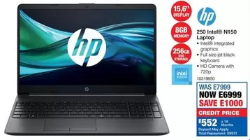 HP - 250 Intel N150 Laptop