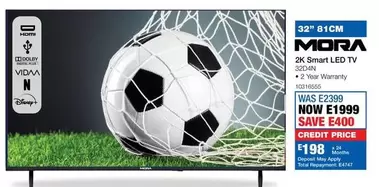 Disney - 2K Smart LED TV 32DHN