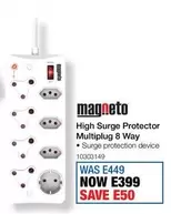High Surge Protector Multiplug 8 Way