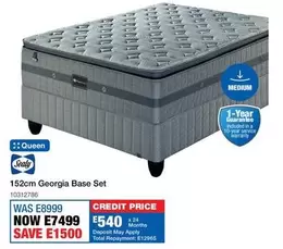 Sealy - 152cm Georgia Base Set