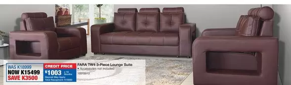 Total - PARA Two 3-Piece Lounge Suite