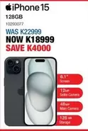 Apple - iPhone 15 128GB