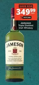 Jameson - Triple Distilled Irish Whiskey