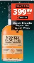 Monkey Shoulder - Blended Malt Scotch Whisky