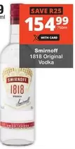 Smirnoff - 1818 Original Vodka
