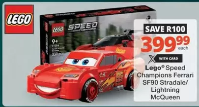 LEGO - Speed Champions Ferrari SF90 Stradale/ Lightning McQueen