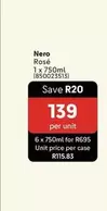 Nero Rosé 1 x 750ml (850023513)