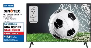 Sinotec - HD Google Smart TV STL-32G2