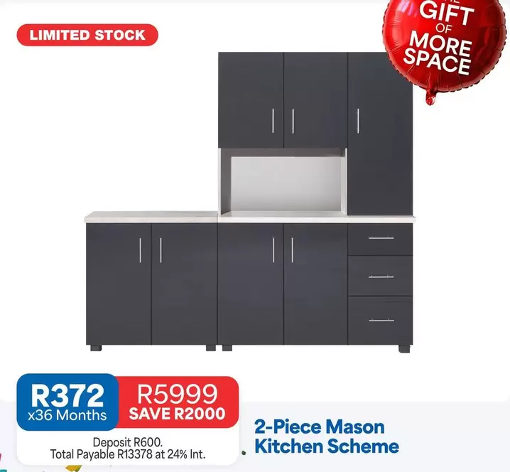 Total - 2-Piece Mason Kitchen Scheme