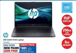 HP - 250 Intel® N150 Laptop