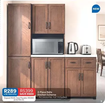 Total - 2-Piece Bella Kitchen Scheme