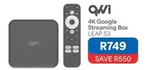 4K Google Streaming Box LEAP S3
