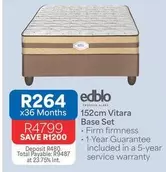 Edblo - 152cm Vitara Base Set