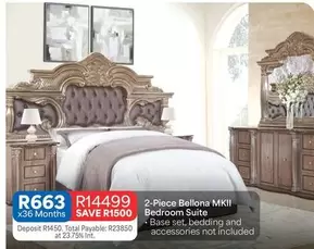 Total - 2-Piece Bellona MkII Bedroom Suite