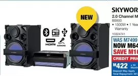 Skyworth - 2.0 Channel Mini Hi-Fi System BS800
