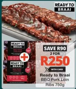 BBQ Pork Loin Ribs