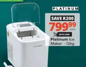 Platinum - Ice Maker