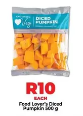 Diced Pumpkin