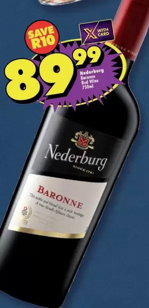 Nederburg - Baronne Red Wine