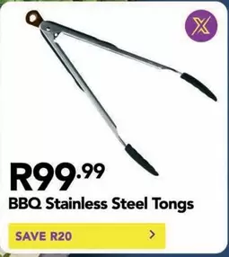 BBQ Stainless Steel Tongs