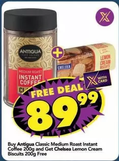 Antigua - Instant Coffee and Biscuits