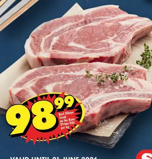 Beef Ribeye Steak