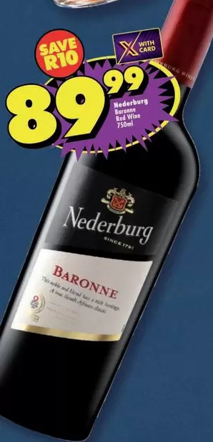 Nederburg - Baronne Red Wine