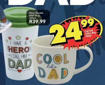 Hero - Double Wall Mug