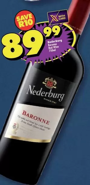 Nederburg - Baronne Red Wine