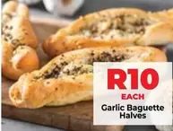 Garlic Baguette Halves