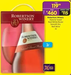 Robertson Winery - Natural Sweet Red/White/Rosé Smooth Dry Red Wine