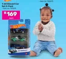 Hot Wheels - 1:64 Diecast Car Set 3-Pack