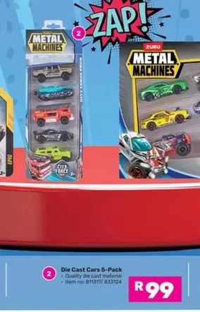 Cars - Die Cast 6-Pack