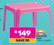 Sunny - Kids Small Table