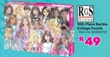Barbie - 100-Piece Collage Puzzle