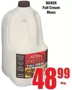 Boxer - Full Cream Maas