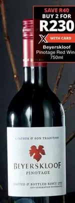 Beyerskloof - Pinotage Red Wine 750ml
