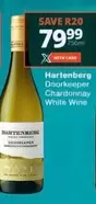 Hartenberg - Doorkeeper Chardonnay White Wine