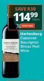 Hartenberg - Cabernet Sauvignon Shiraz Red Wine