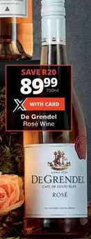 De Grendel - Rosé Wine
