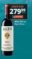 Alto - Shiraz Red Wine