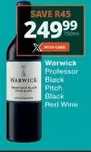 Warwick - Professor Black Pitch Black Red Wine