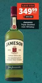 Jameson - Triple Distilled Irish Whiskey