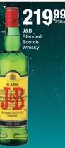 J&B - Blended Scotch Whisky