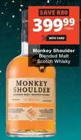 Monkey Shoulder - Blended Malt Scotch Whisky